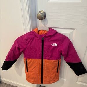 The North Face Fuchsia and Orange Kids' Jacket